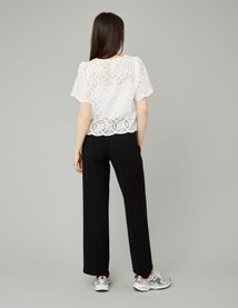 Pantalon tailleur droit