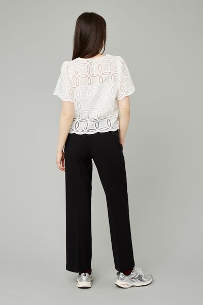 Pantalon tailleur droit