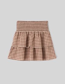 Jupe smocks vichy