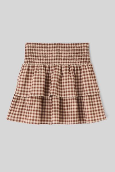 Jupe smocks vichy