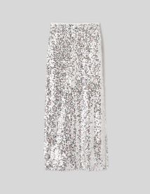 Jupe longue à sequins