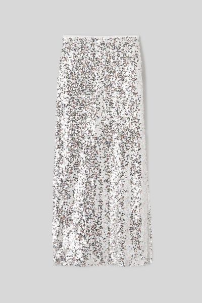 Jupe longue à sequins