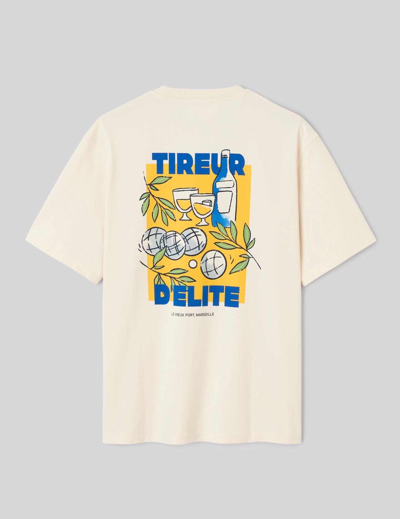 T-shirt imprim&eacute; devant/dos