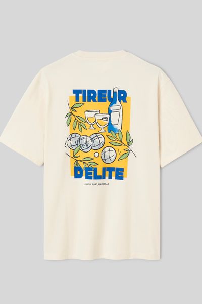 T-shirt imprim&eacute; devant/dos