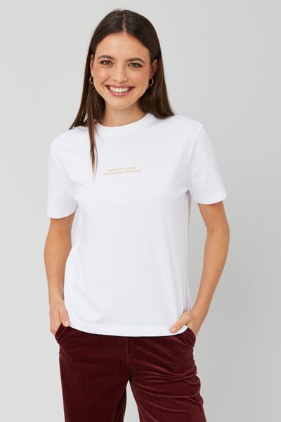 T-shirt imprimé poitrine