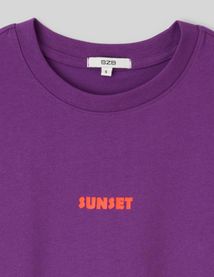 T-shirt imprim&eacute; devant/ dos