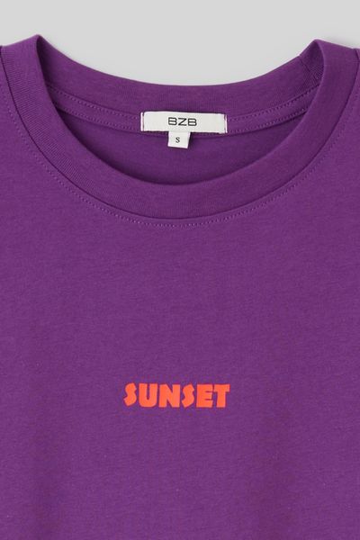 T-shirt imprim&eacute; devant/ dos