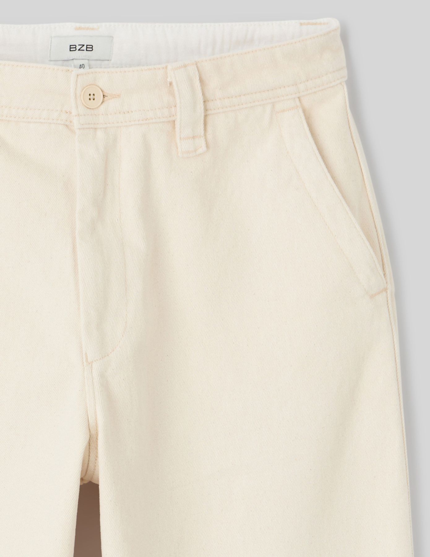Pantalon chino large