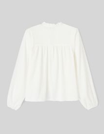 Blouse fluide en crépon