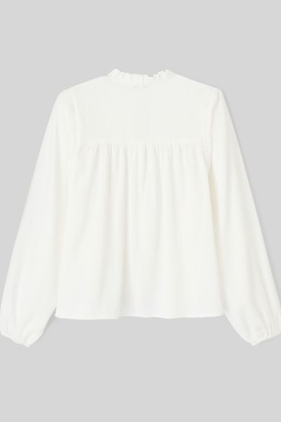 Blouse fluide en crépon