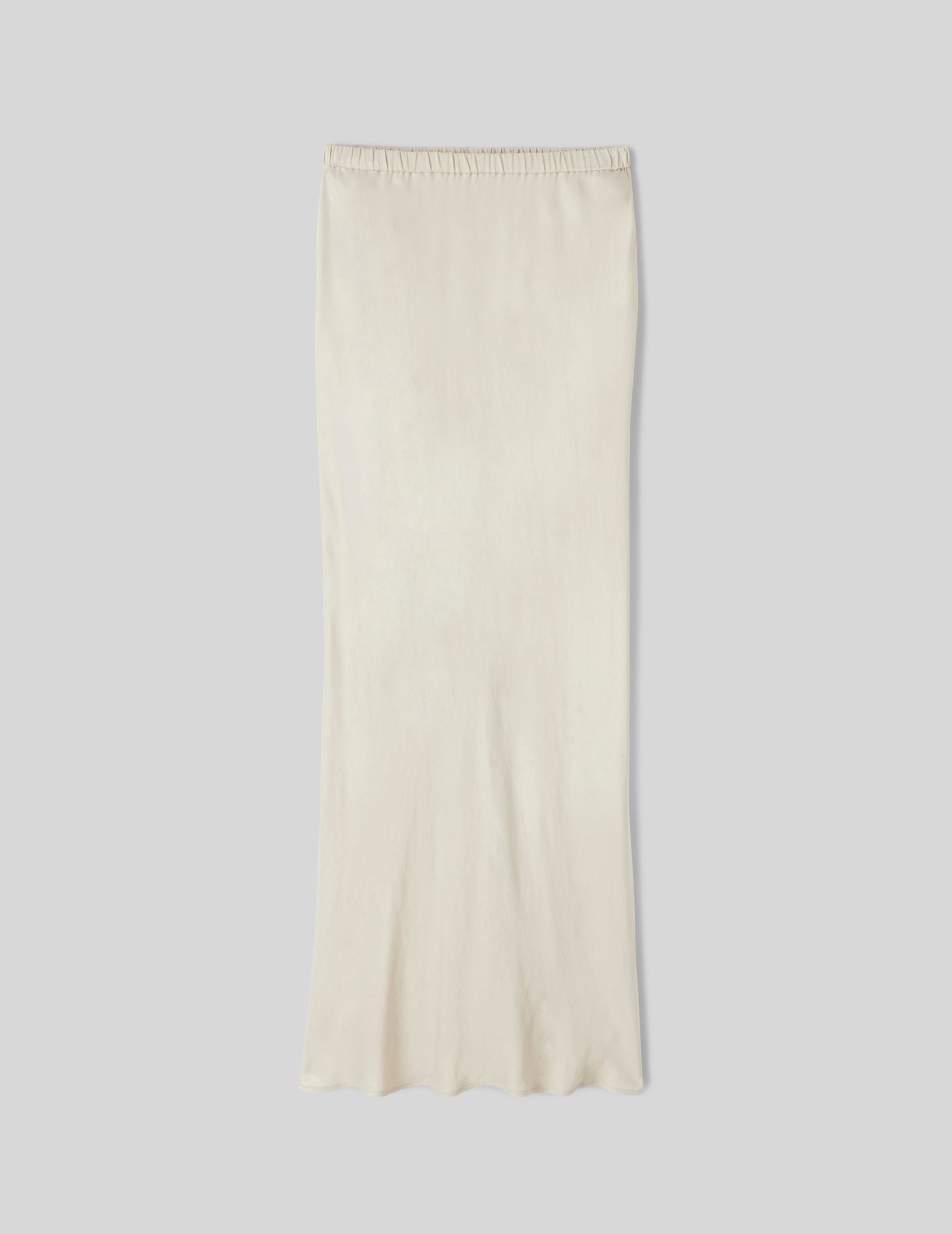 Jupe longue satin