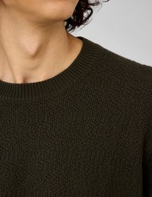 Pull maille fantaisie