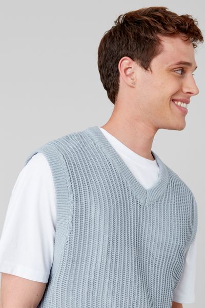 Pull uni sans manches