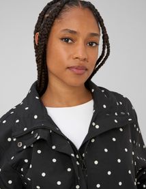Blouson l&eacute;ger imprim&eacute; pois