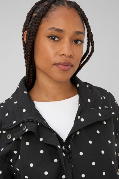 Blouson l&eacute;ger imprim&eacute; pois