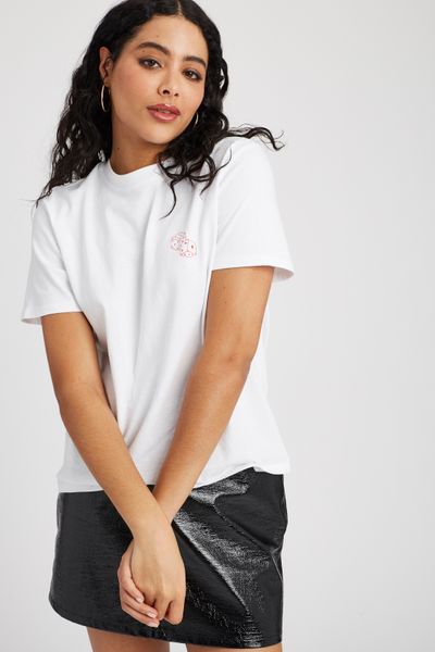 T-shirt St Valentin imprim&eacute; devant/dos