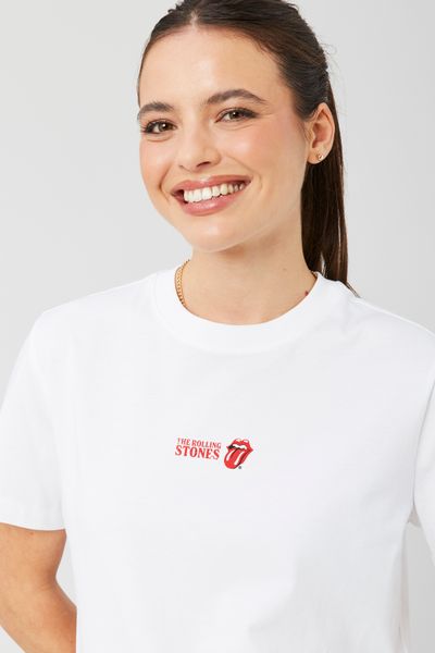 T-shirt imprimé licence Rolling Stones
