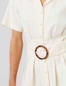 Robe tailleur en twill