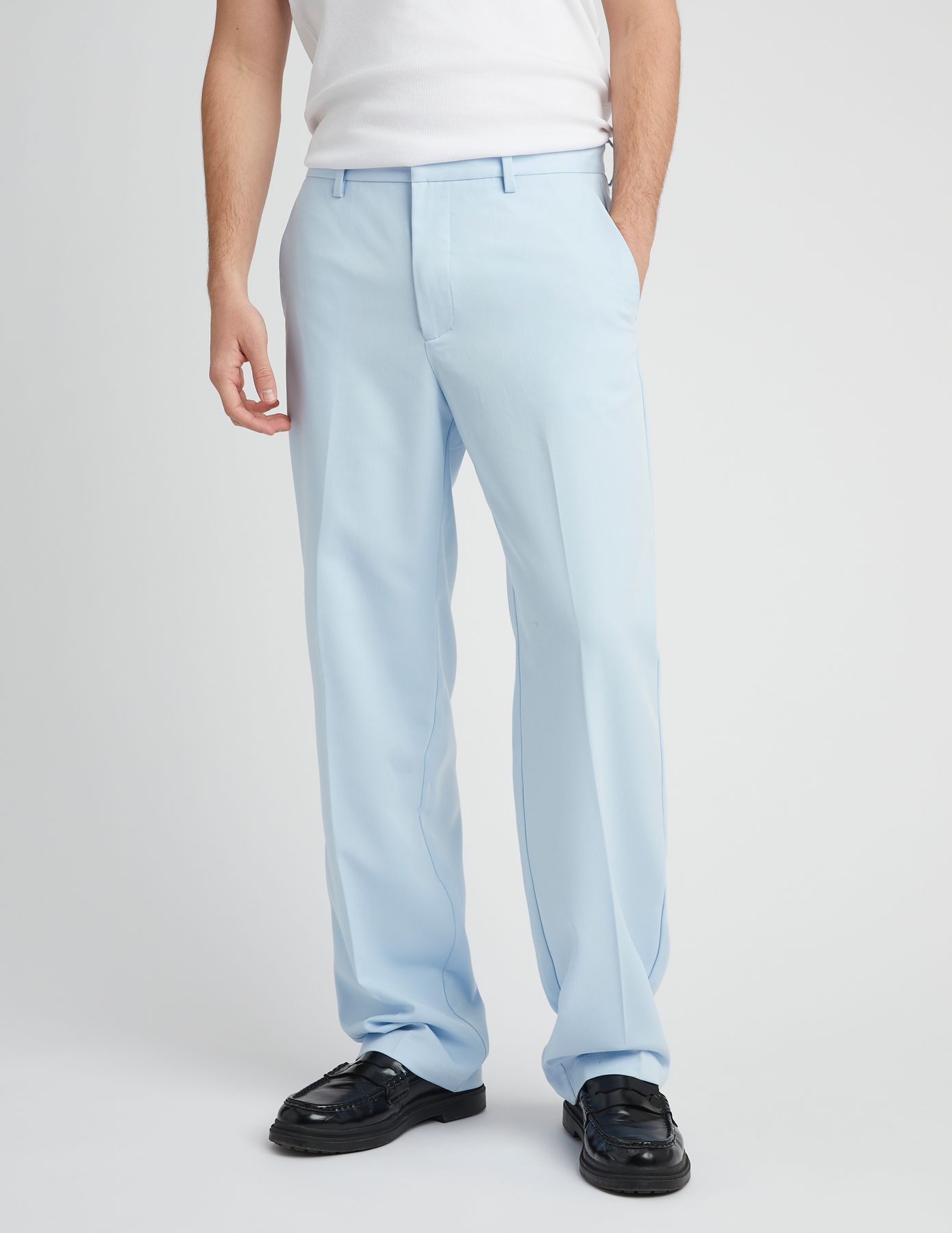 Pantalon de ville fluide loose