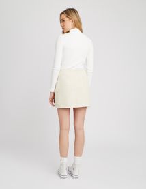 Jupe courte tweed