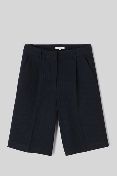 Bermuda rayé polyester recyclé