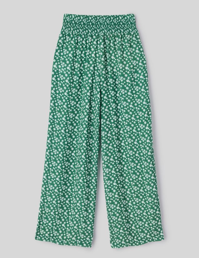Pantalon fluide imprimé