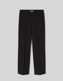 Pantalon plis marqué