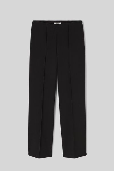 Pantalon plis marqué