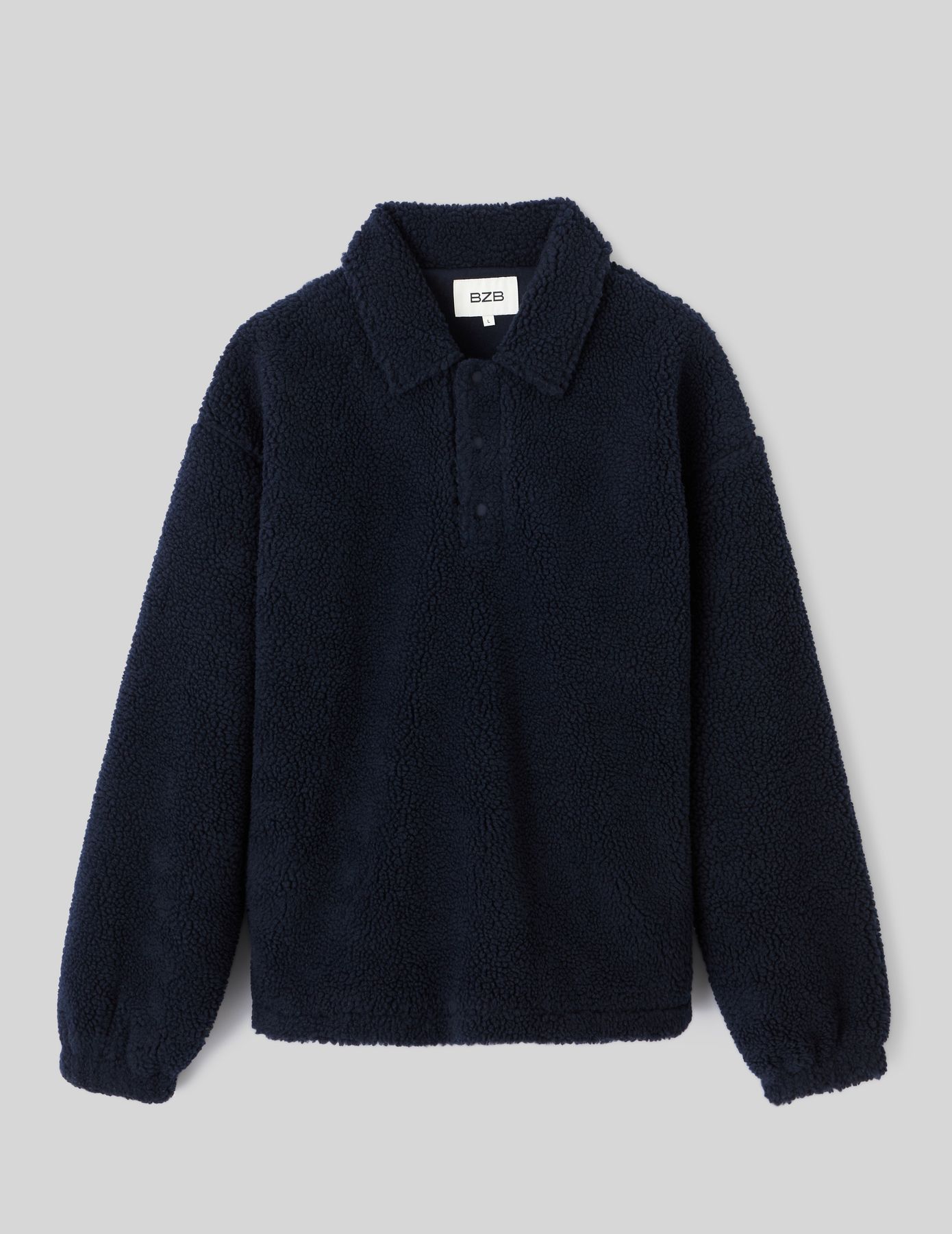 Sweat polo sherpa