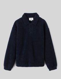 Sweat polo sherpa