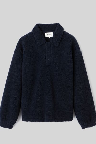 Sweat polo sherpa