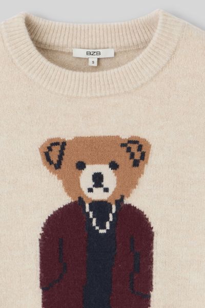 Pull jacquard ours
