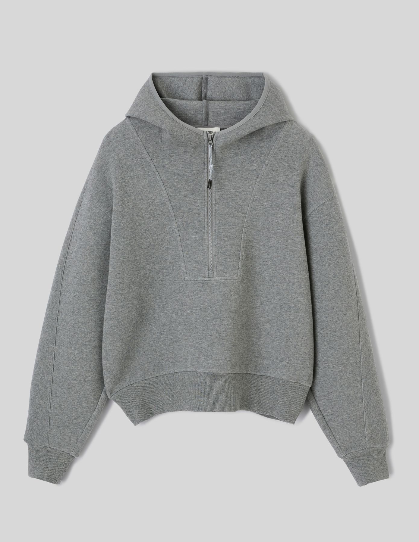 Sweat zipp&eacute; &agrave; capuche