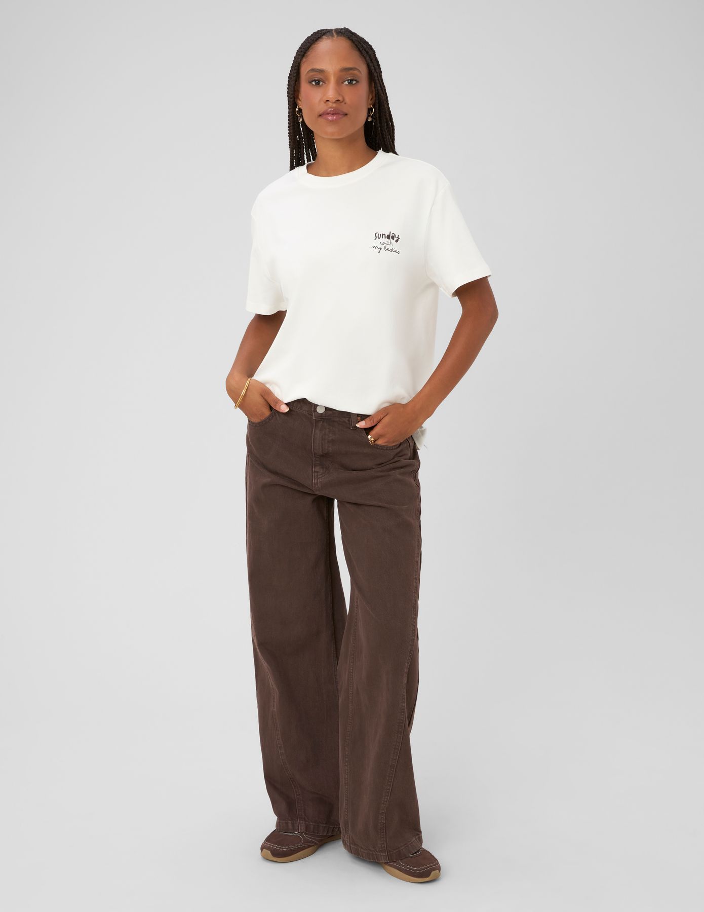 T-shirt imprim&eacute; devant/dos