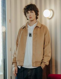 Veste boutonn&eacute;e su&eacute;dine