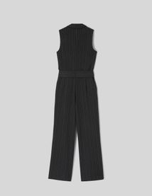 Combinaison tailleur ray&eacute;e