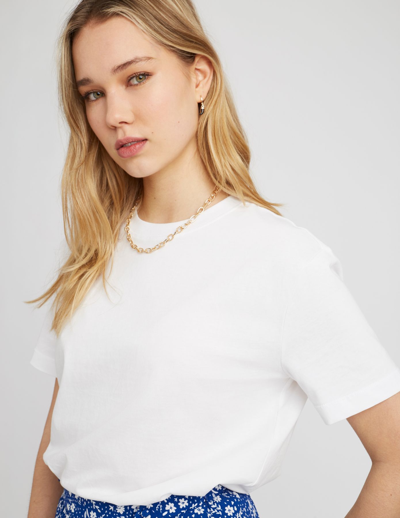 T-shirt basique col rond
