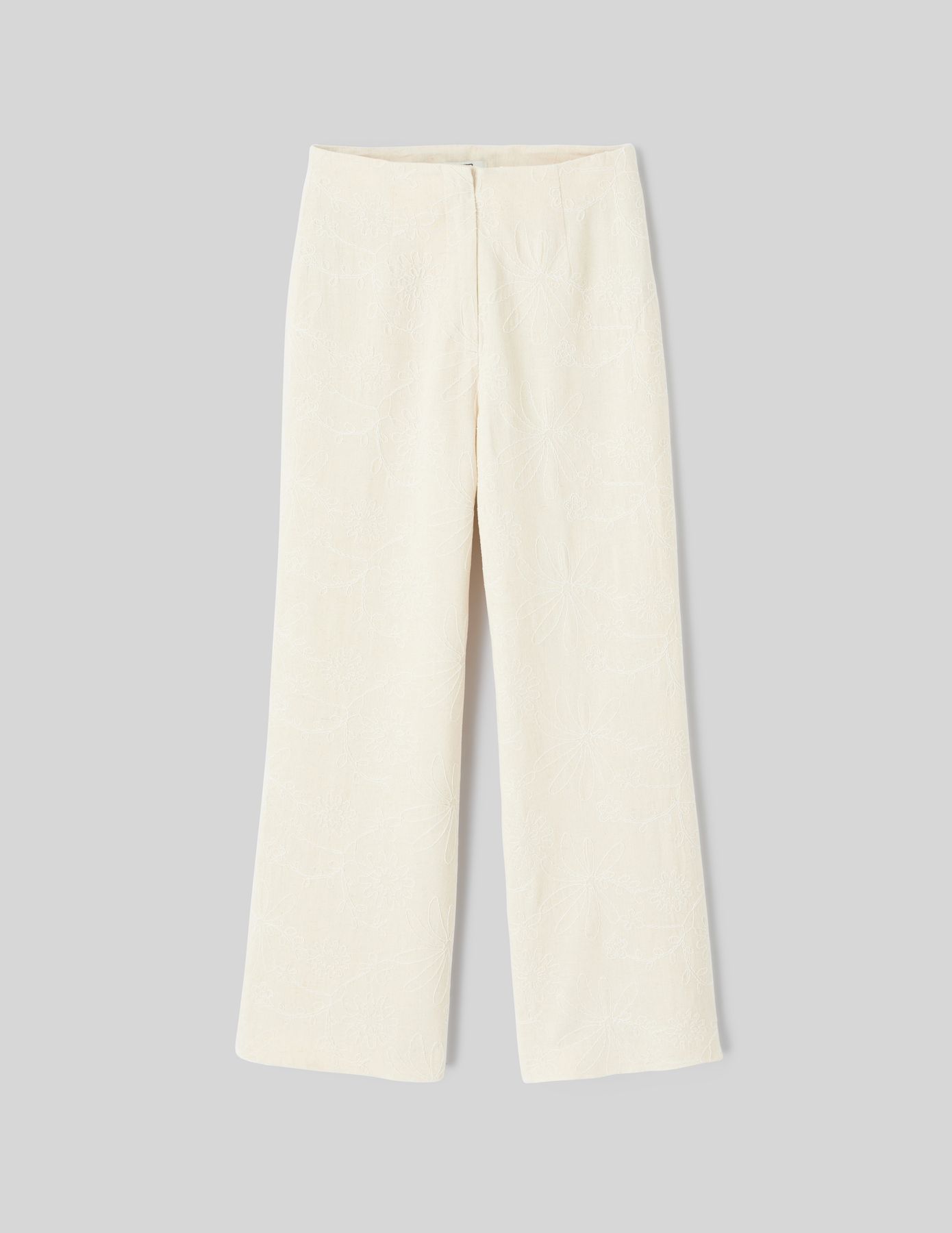 Pantalon fluide brod&eacute;