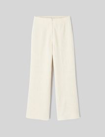 Pantalon fluide brod&eacute;