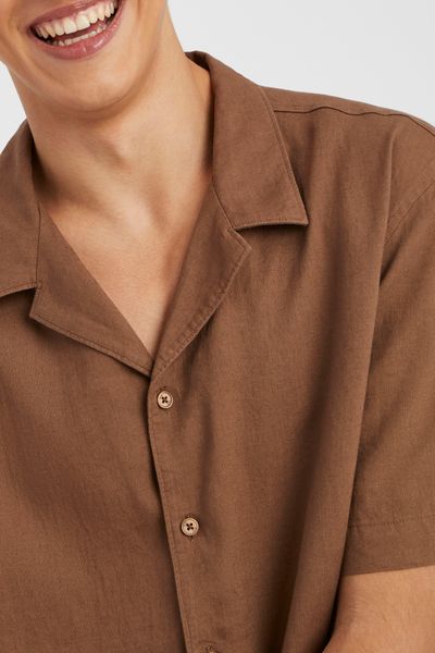 Chemisette en viscose lin