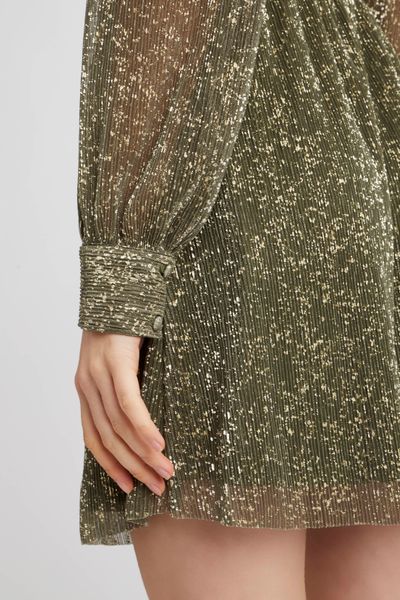 Robe courte scintillante