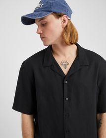 Chemisette en viscose lin