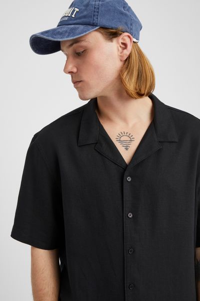 Chemisette en viscose lin