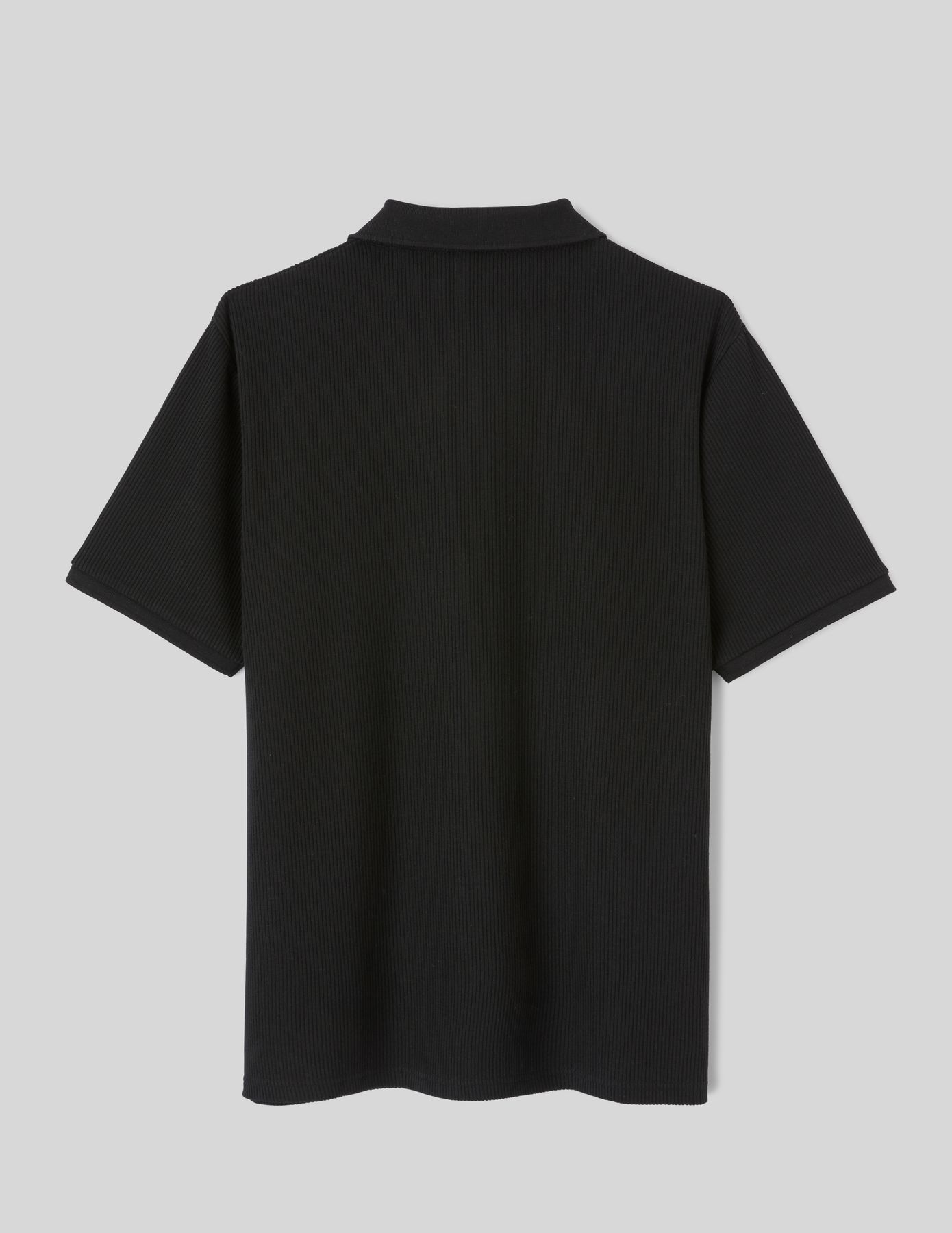 Polo maille c&ocirc;tel&eacute;e