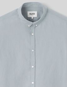 Chemise coton lin unie