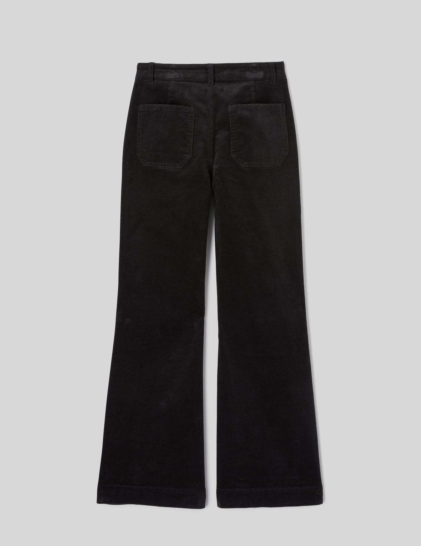 Pantalon flare velours