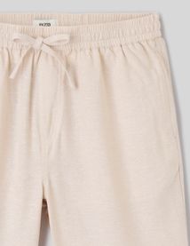 Bermuda en viscose lin