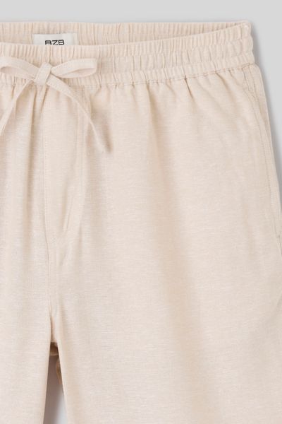 Bermuda en viscose lin