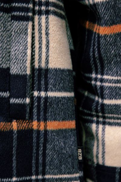 Veste surchemise à carreaux