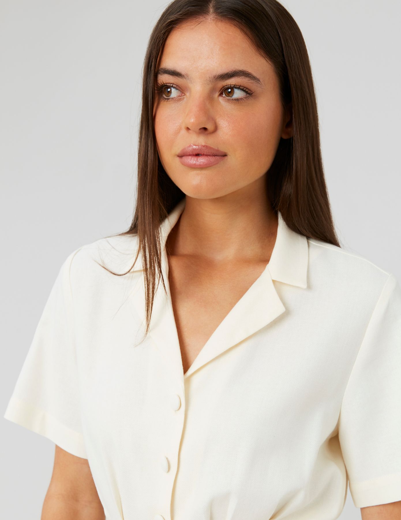 Robe tailleur en twill